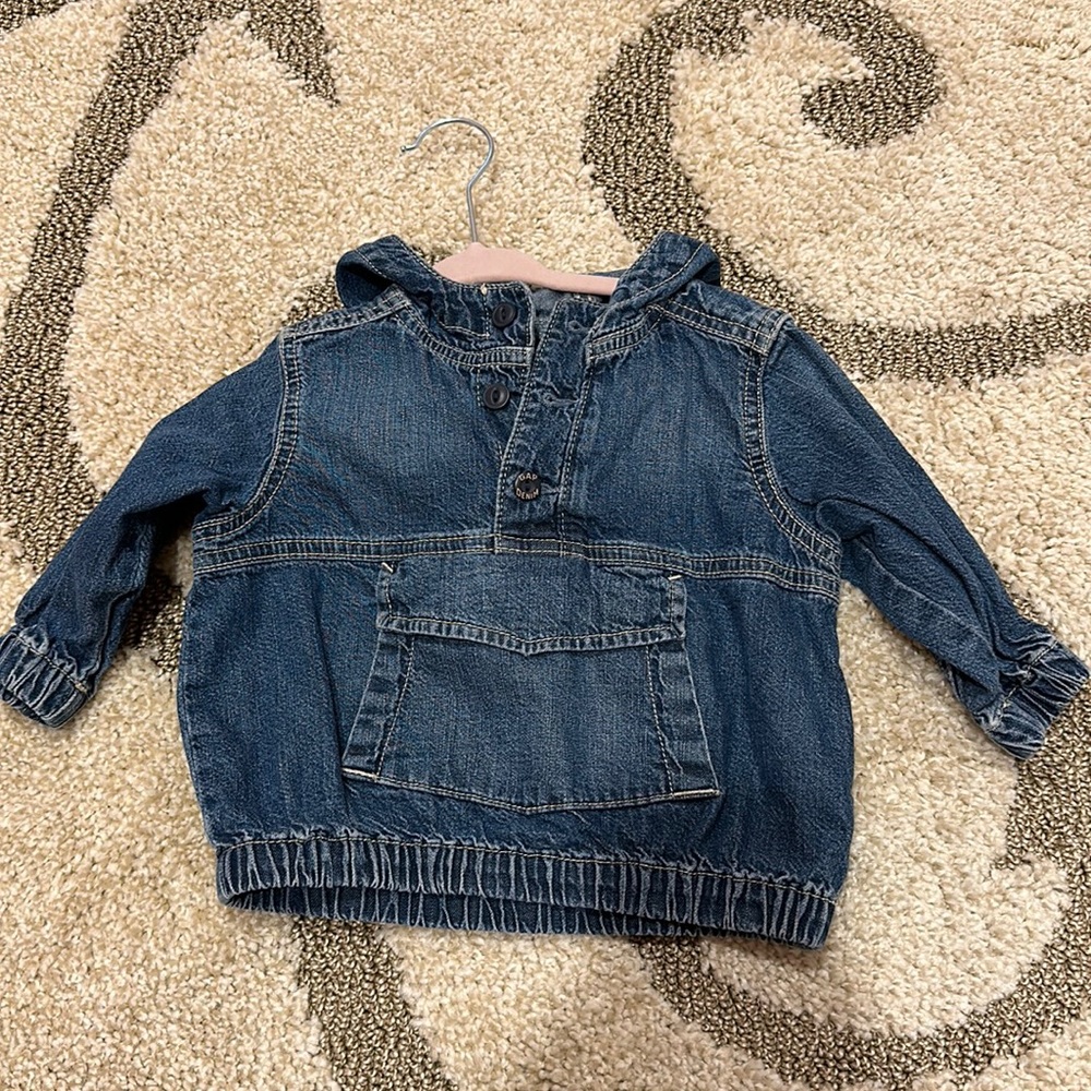Gap Hooded Denim Jacket